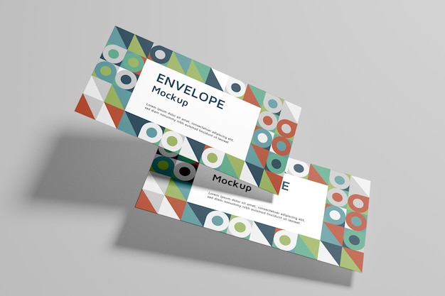 Modello di carta di invito a busta semplice