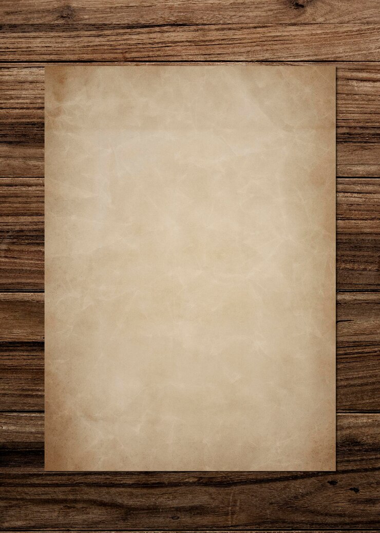 PSD modello di carta marrone vintage a consistenza