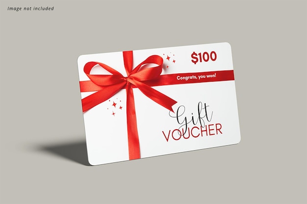 Modello di carta regalo