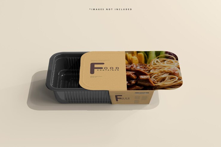 PSD modello di contenitore alimentare