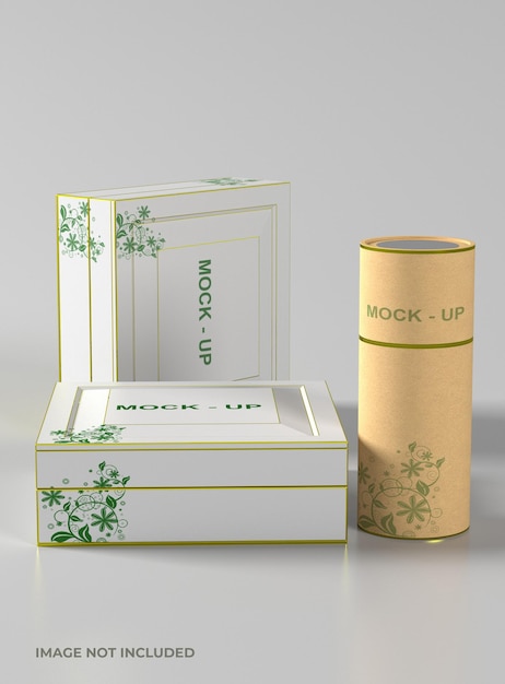 modello di contenitore regalo gift