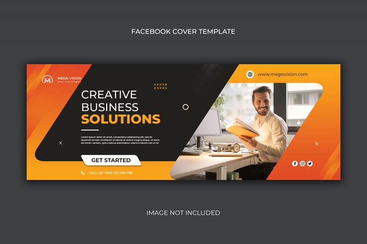 Modello di copertina di Facebook