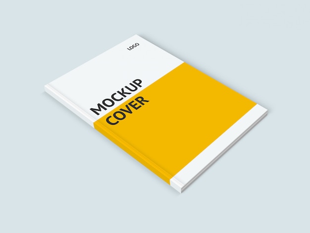 Modello di copertina mock-up