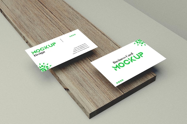 Modello di disegno del biglietto da visita Mockup