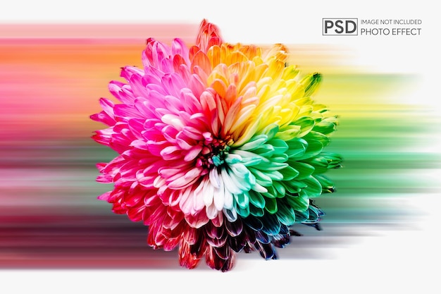 Modello di effetto foto motion blur