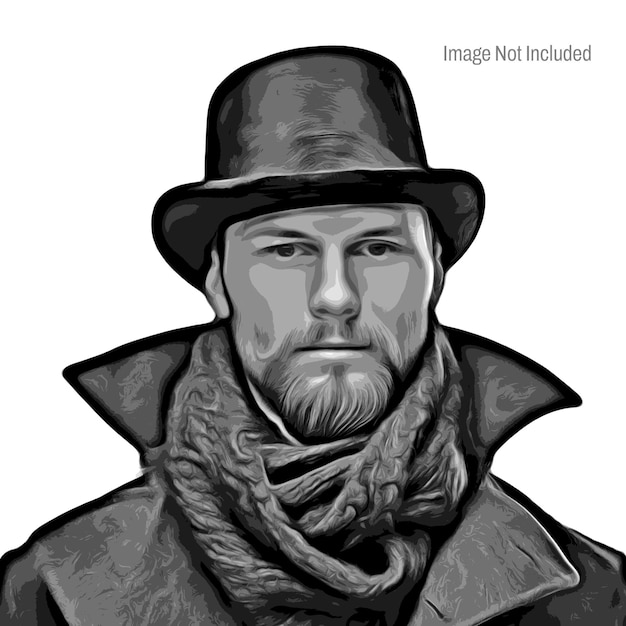 Modello di effetto fotografico vettoriale di oggetto intelligente Psd