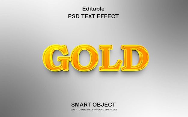 modello di effetto testo 3d modificabile per bambini