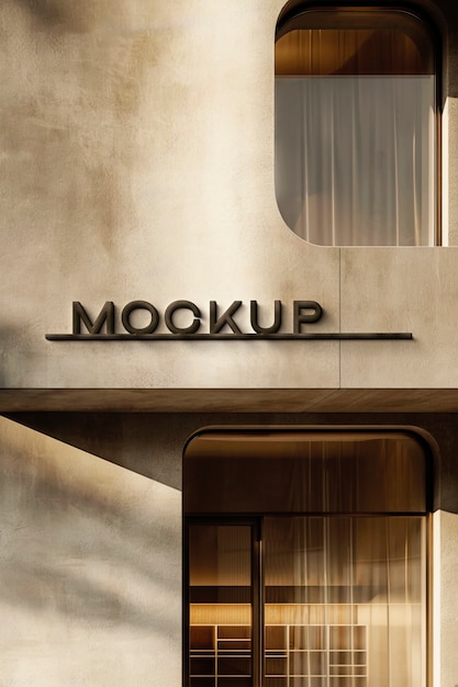 Modello di facciata dell'edificio