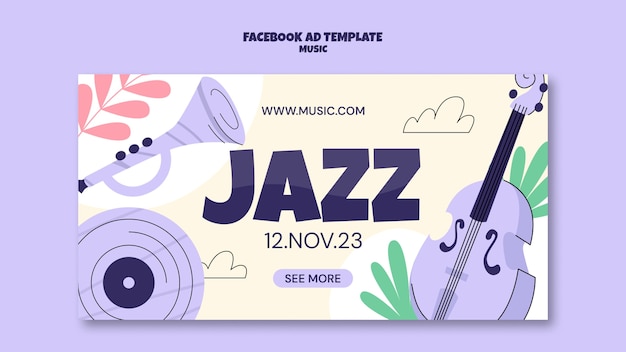 Modello di facebook per l'intrattenimento musicale