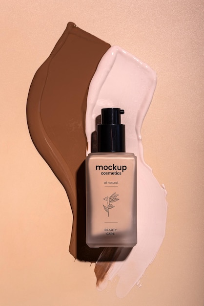 modello di fondamento cosmetico