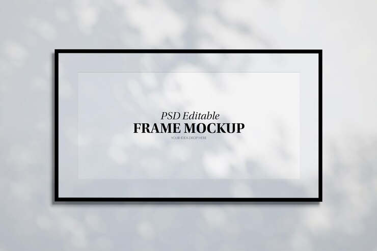 Modello di fotogramma orizzontale