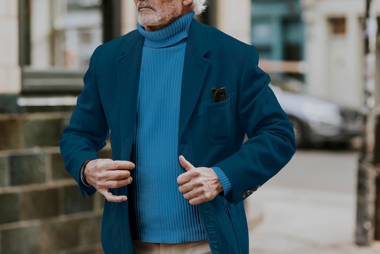 PSD modello di giacca casual blazer psd