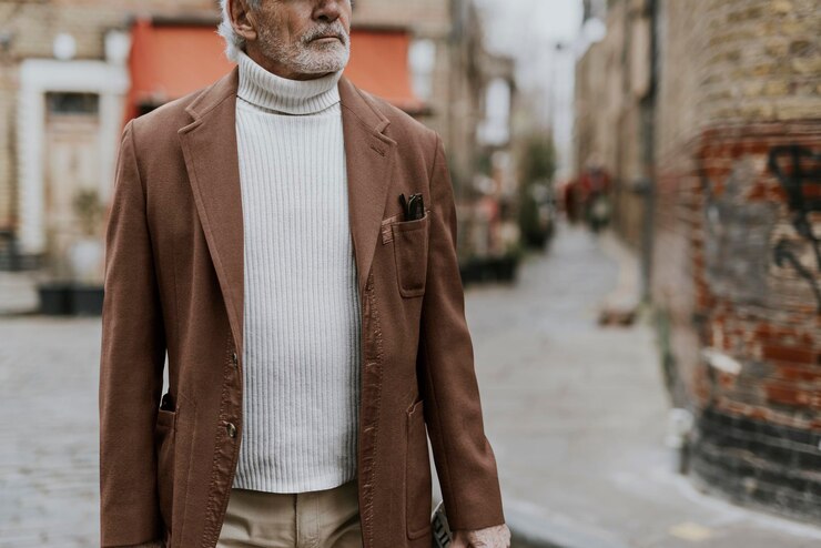 PSD modello di giacca casual blazer psd