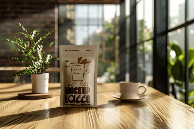 Modello di imballaggio del caffè