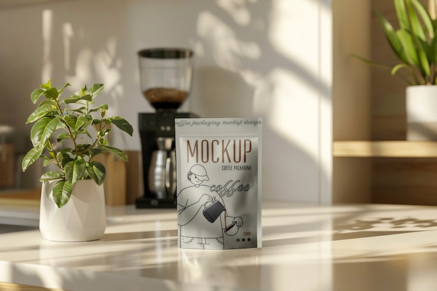 Modello di imballaggio del caffè