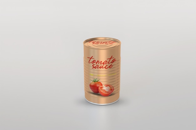 Modello di lattina
