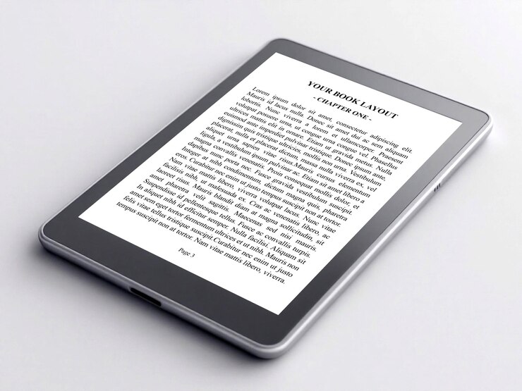 Modello di lettore di ebook