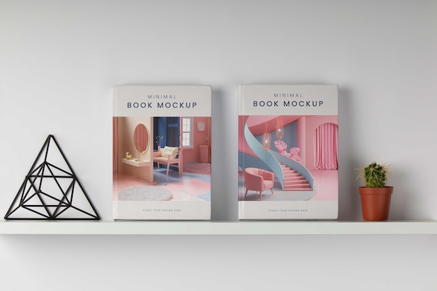 Modello di libro dal design minimale