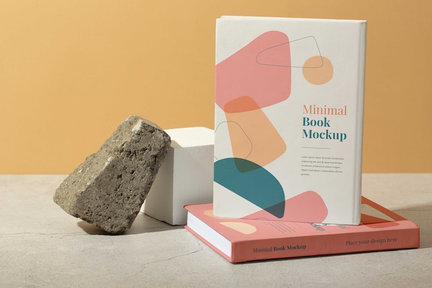 Modello di libro dal design minimale