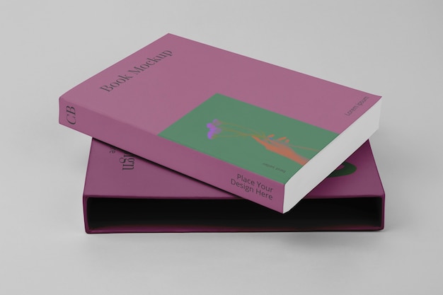 Modello di libro isolato