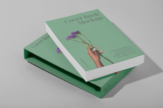 Modello di libro isolato