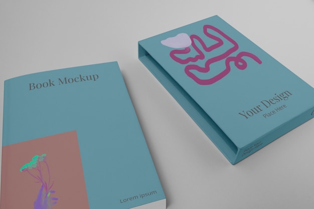 Modello di libro isolato
