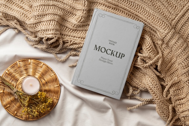 Modello di libro vintage