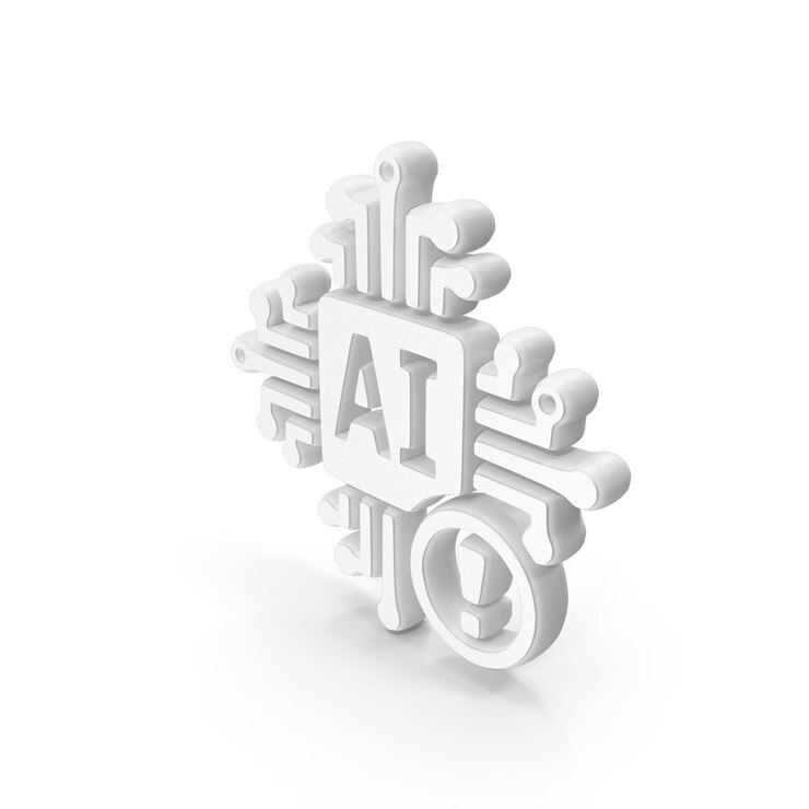 PSD modello di logo ai chip di alta qualità ai chip logo ai chip design ai tecnologia logo ai chip icon