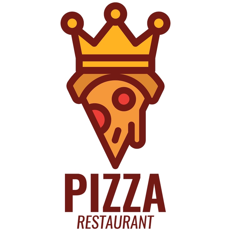 PSD modello di logo del ristorante