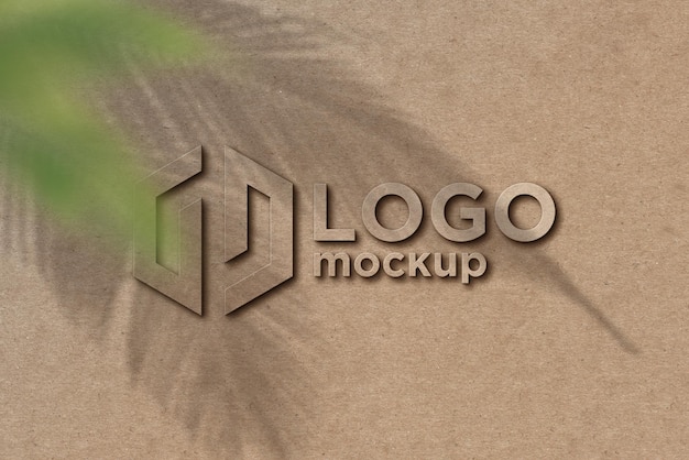 Modello di logo della scheda 3D Modello di segno 3D