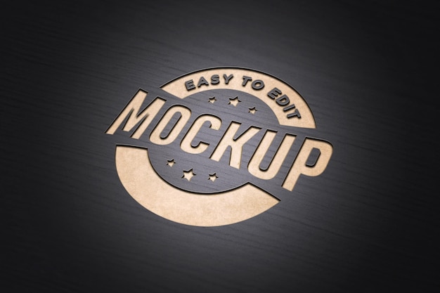 modello di logo impresso
