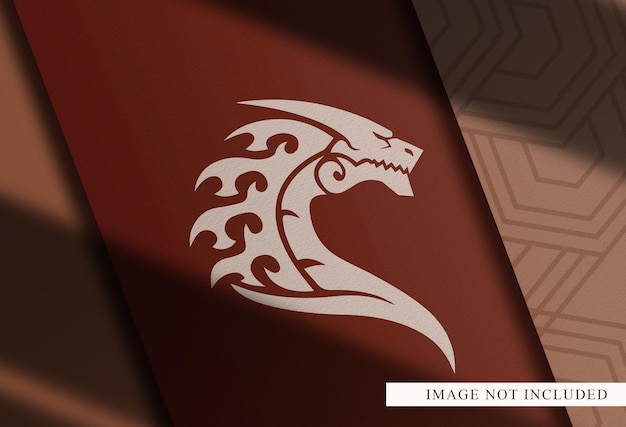 Modello di logo ravvicinato di lusso