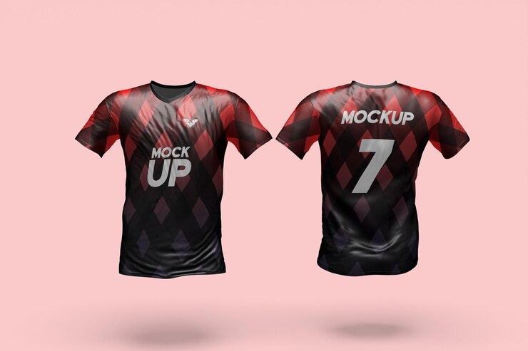 PSD modello di maglia