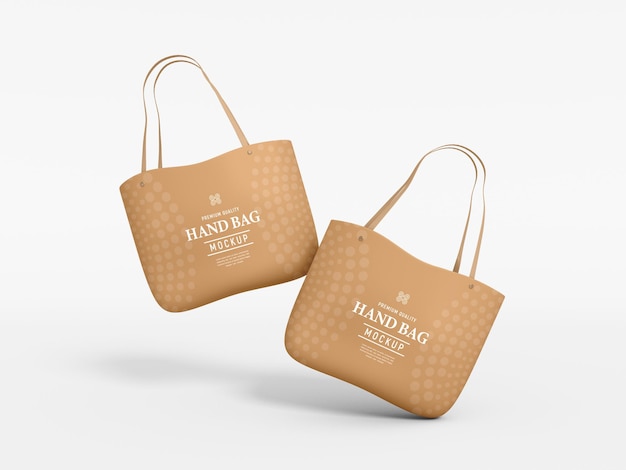 modello di marchio della borsa della spesa
