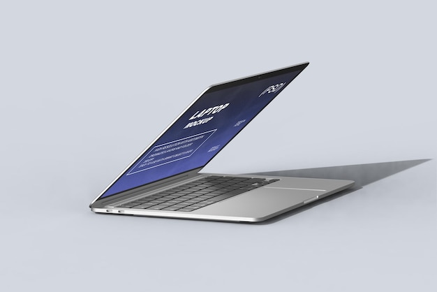 Modello di mockup premium per laptop