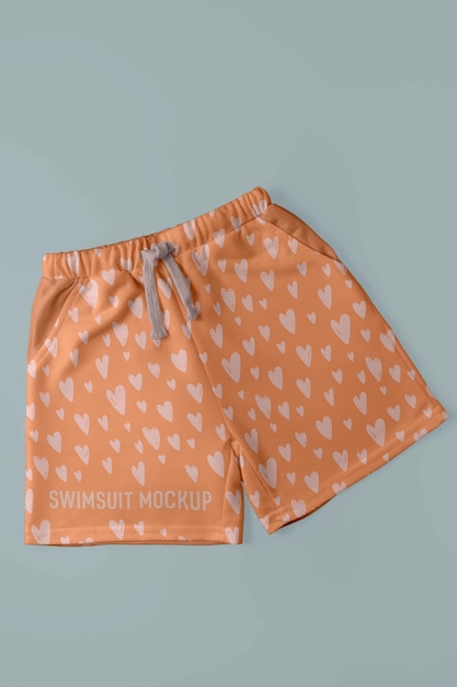 Modello di modello di costume da bagno per bambini