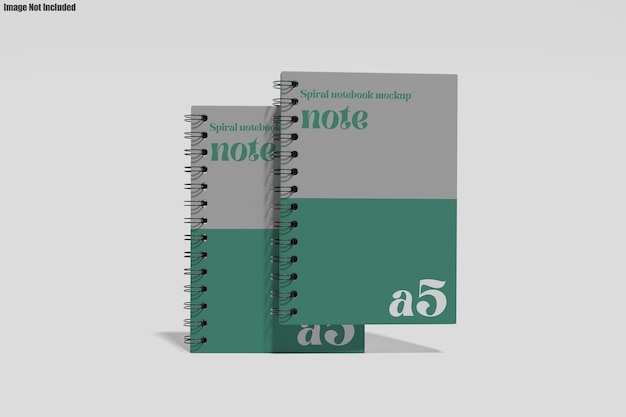 Modello di notebook a spirale A5