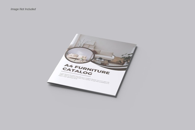 Modello di opuscolo di catalogo A4