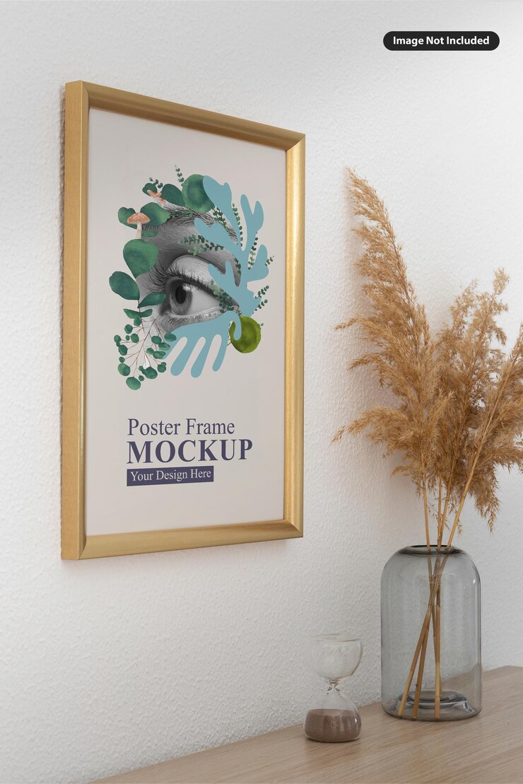 modello di parete della cornice del poster