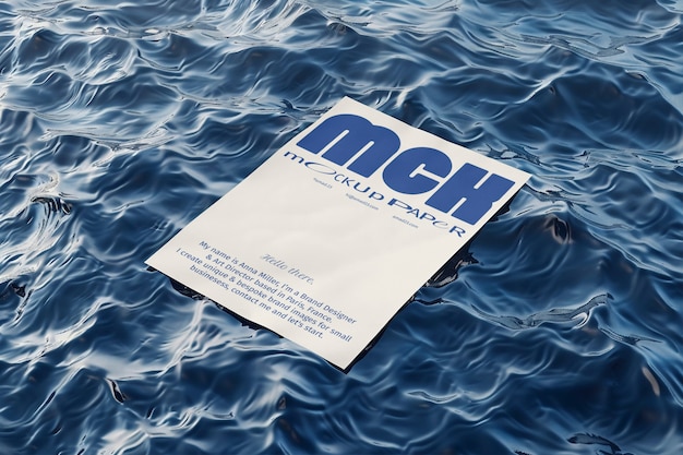 Modello di poster in natura