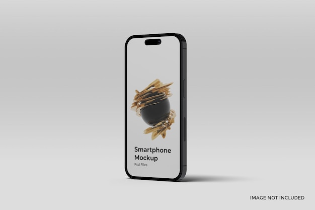 modello di presentazione realistica dello smartphone