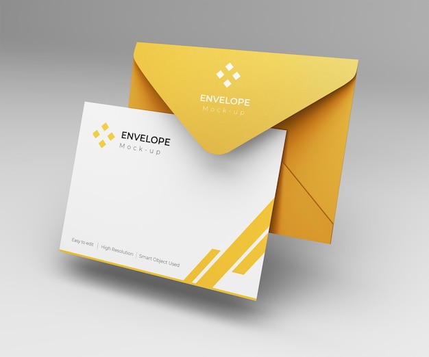 Modello di progettazione di mockup di invito