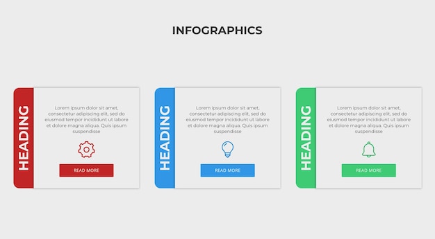 Modello di progettazione infografica PSD in 3 passaggi