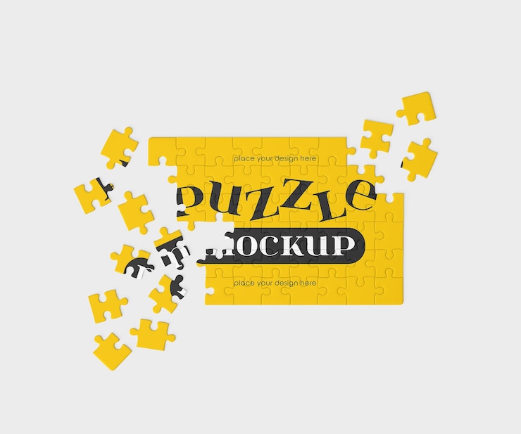 PSD modello di puzzle
