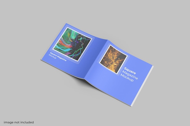 Modello di rivista quadrata