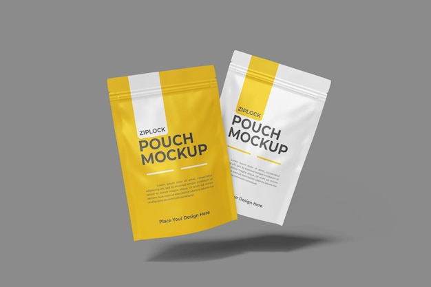 modello di sacchetto ziplock