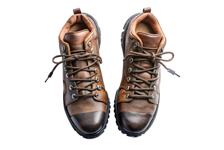 PSD modello di scarpe con sfondo trasparente file psd
