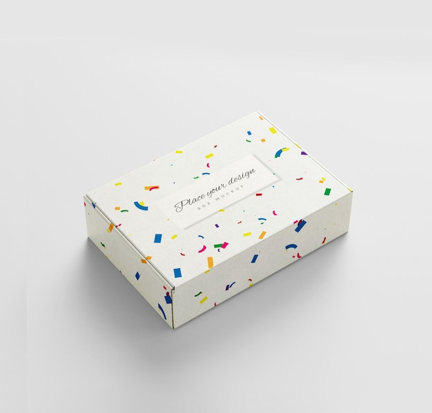 Modello di scatola regalo