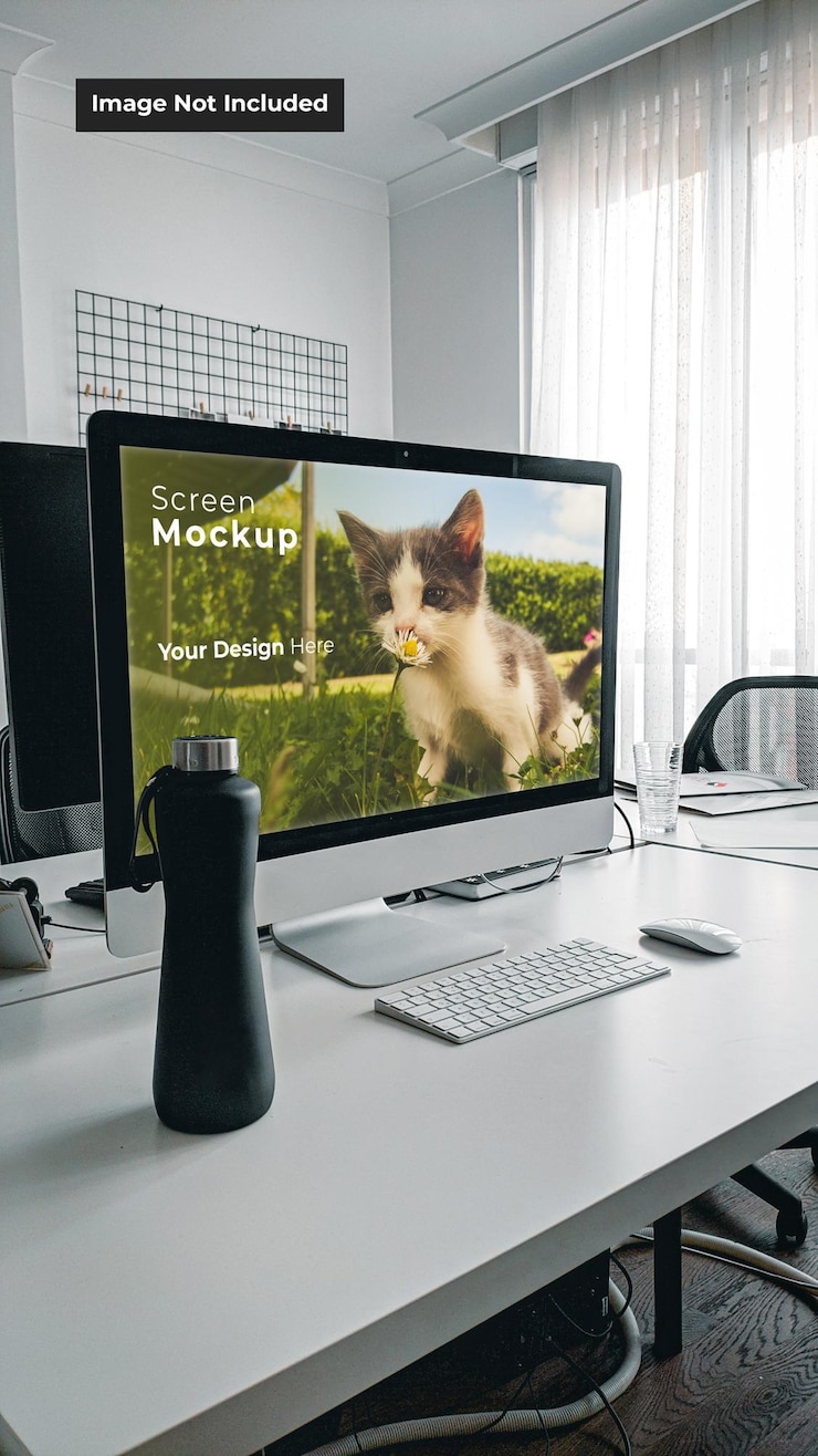 Modello di schermo del computer PSD