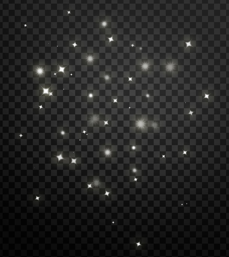 PSD modello di scintilla astratto sullo sfondo di fantastiche luci scintillanti
